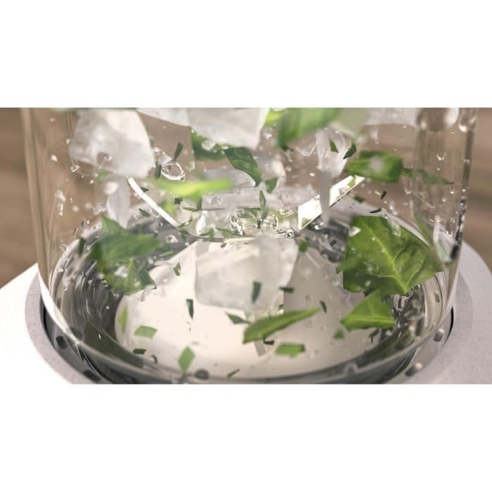 Philips stand mixer - Eco Conscious Edition, 350 watts, ProBlend technology, Tritan Renew™ cup, BPA-free, silk white matt (HR2500/00)