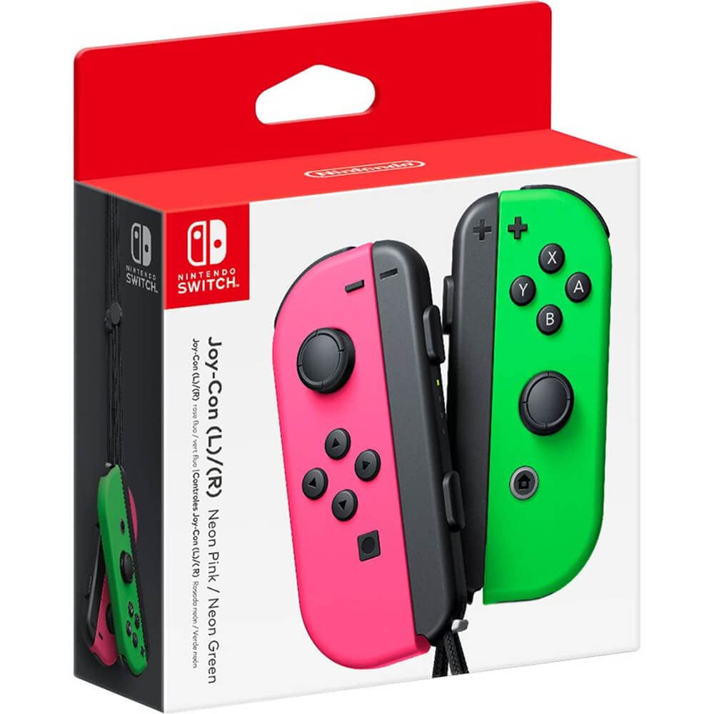 Nintendo Switch Joy-Con Pair Neon Green / Neon Pink (2512366)