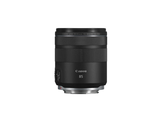 Canon RF 85mm F2 Makro is STM Obiectiv pentru portrete pentru seria Canon EOS R (raport de amplificare macro de 0,5x, stabilizator de imagine cu 5 trepte, diafragmă cu 9 lameluri, motor STM silențios, obiectiv cu unghi larg) Negru