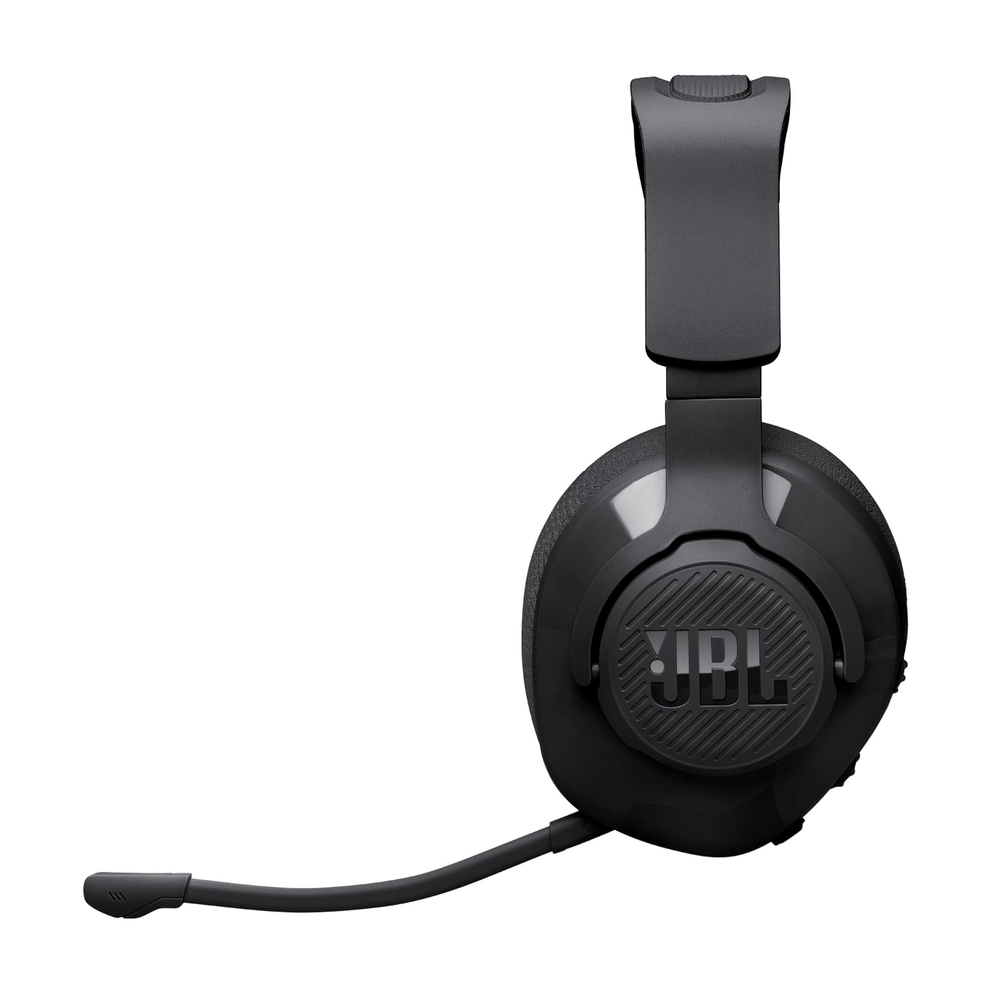 JBL Quantum 360 Wireless Over-Ear Gaming Headphones with 2.4GHz/Bluetooth Dual Wireless Connection, 22-Hour Battery, Multi-Platform Compatibility, Detachable Microphone with Mute, Black - JBLQTUM360BLK