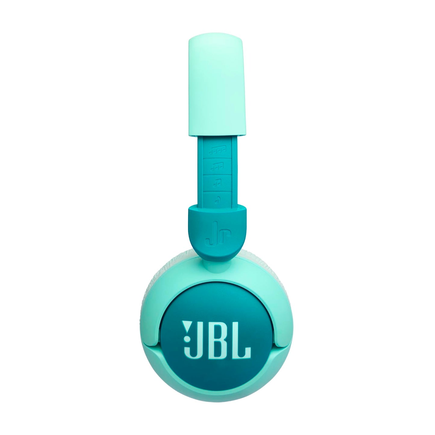 JBL Junior 320 BT, wireless on-ear Bluetooth headphones with built-in microphone for children, 50 h playback, JBL Safe Sound, low volume, easy to use and sticker set, green - JBLJR320BTGRN