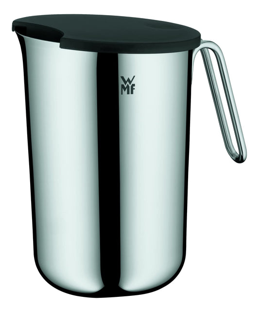WMF Function Bowls mixing bowl 1.5l, mixing bowl with handle, polished Cromargan stainless steel, stainless steel measuring cup, internal scaling, dishwasher safe - 0645676030
