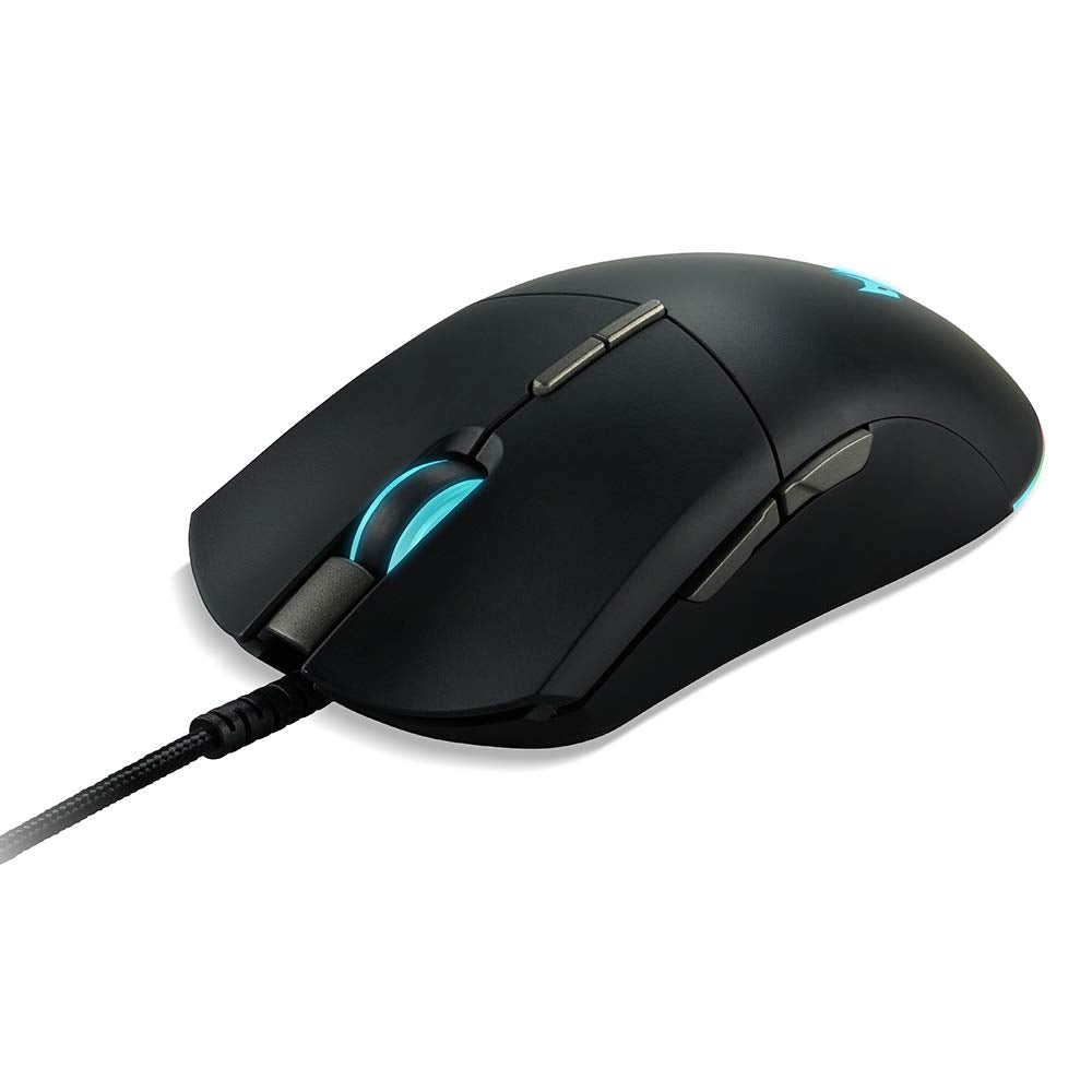 Acer Predator Cestus 330 Mouse de gaming cu senzor PixArt 335, setări DPI ajustabile, 16,8 milioane de combinații de iluminare RGB și NVIDIA Reflex. - PMW920