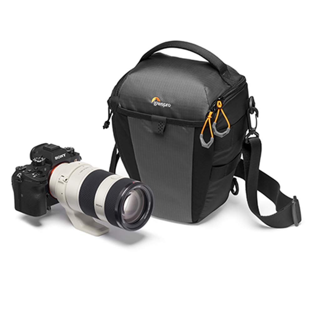 Lowepro Photo Active TLZ 50AW Toploader pentru camere DSLR și mirrorless - curea de umăr detașabilă - buzunare de depozitare - pentru camere mirrorless precum Sony Alpha 9 - LP37346-PWW