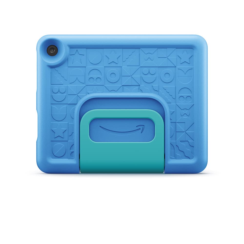 Amazon child-friendly case for the Fire HD 8 tablet (only compatible with 12th generation, 2022), blue - 53-028582