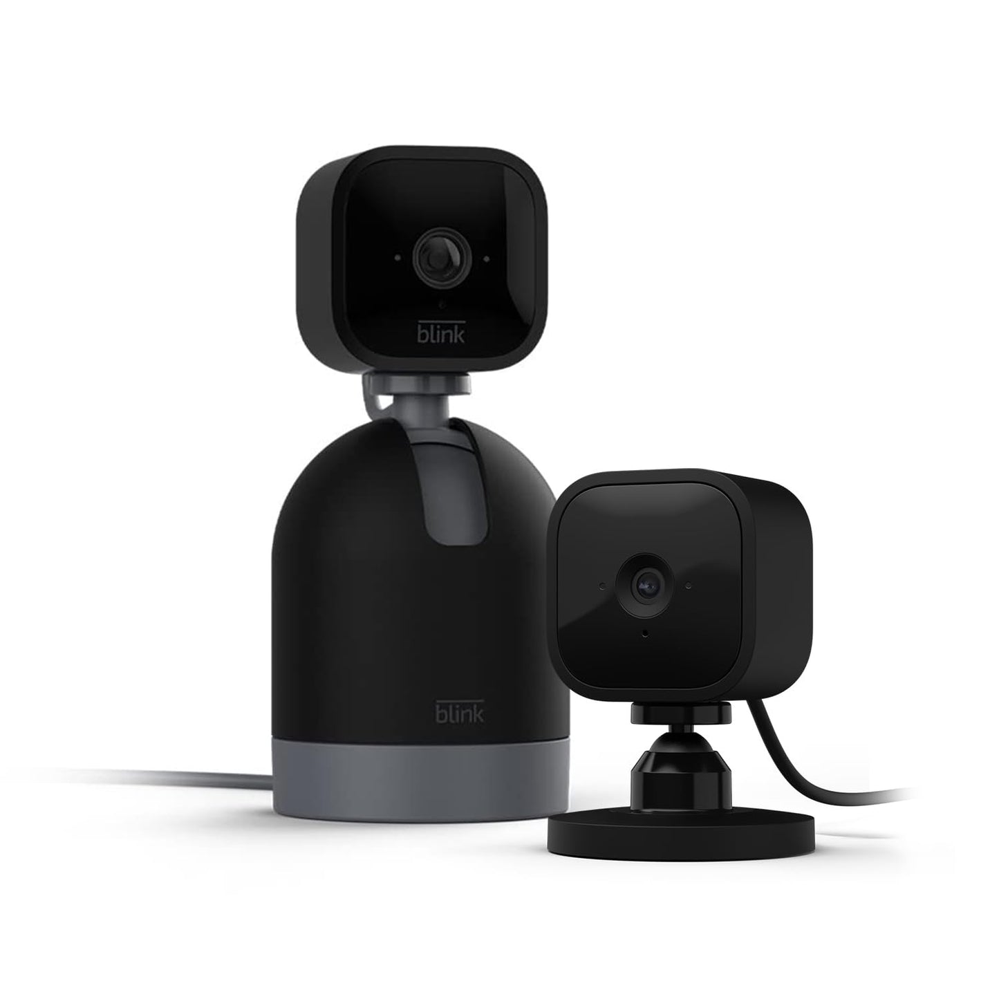 Blink Mini Pan Tilt Camera | Indoor Portable Plug-in Security Camera + Blink Mini - Compact, smart plug-in security camera