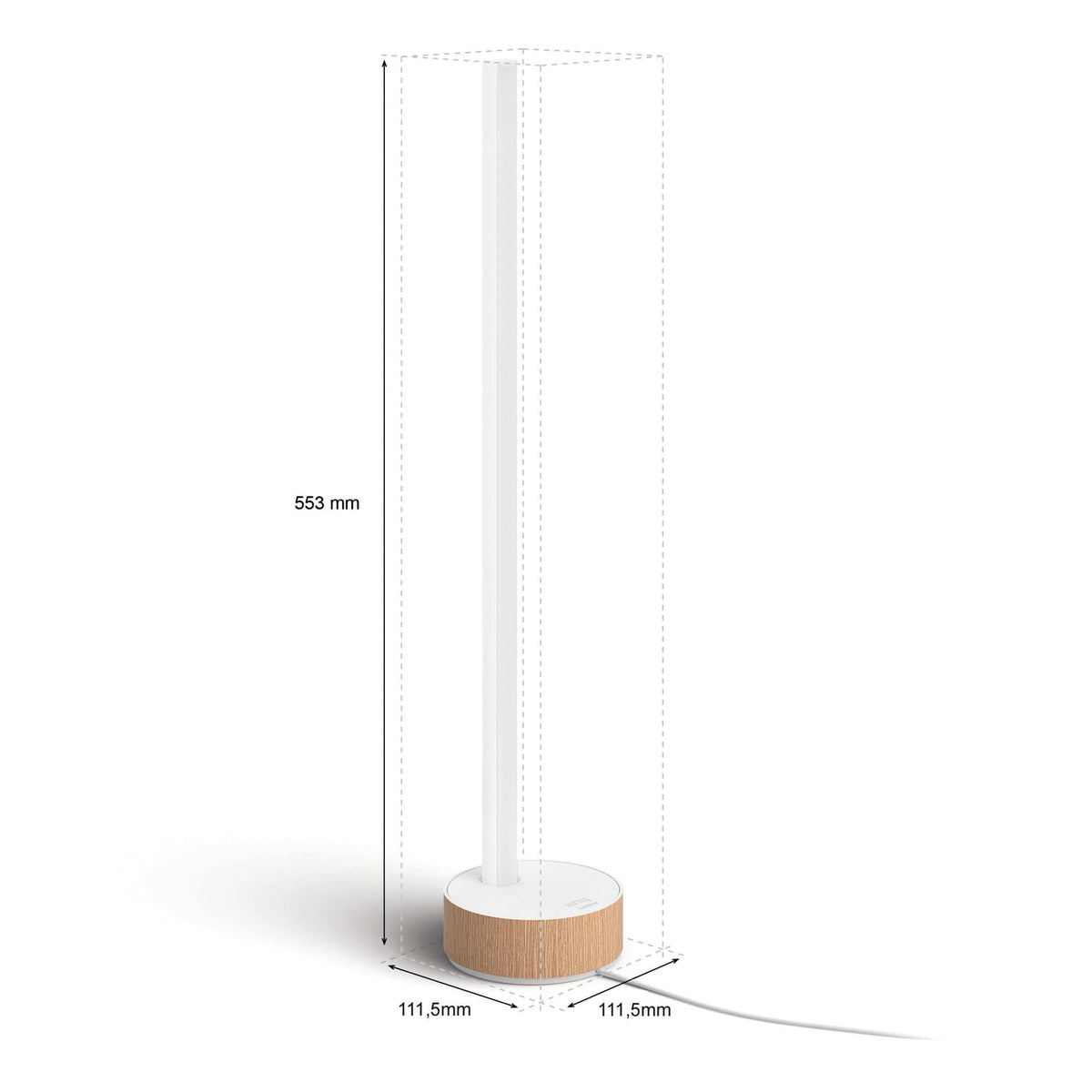 Philips Hue Gradient Signe Oak Table Lamp, 730 lm - 929003479601