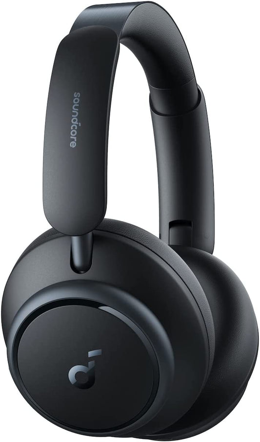 Soundcore by Anker Space Q45 Bluetooth headphones, adaptive active noise cancellation up to 98%, 50 hours playback, LDAC Hi-Res wireless audio, crystal clear calls (refurbished) - A3040