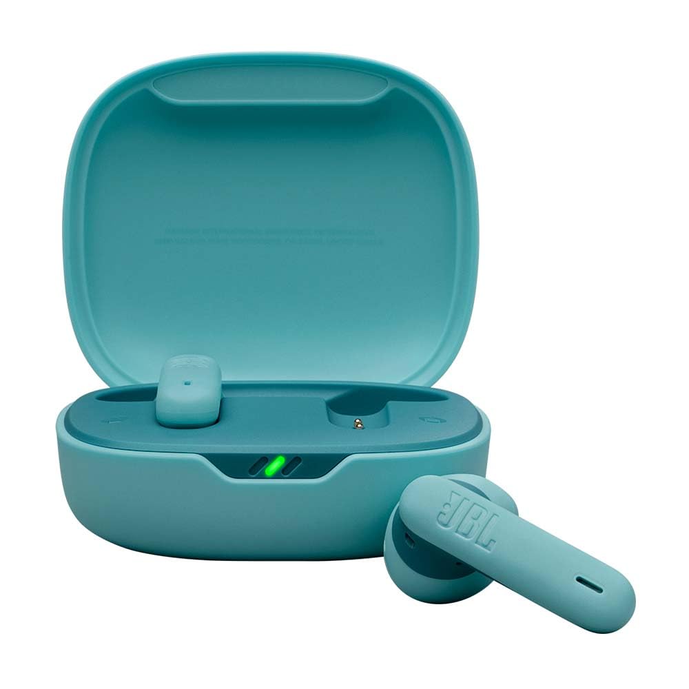 JBL Wave Flex 2, wireless Bluetooth in-ear headphones with 40 h playback time, JBL Pure Bass Sound, Smart Ambient technology, IP54 water and dust protected, multipoint connection, blue - JBLWFLEX2BLU