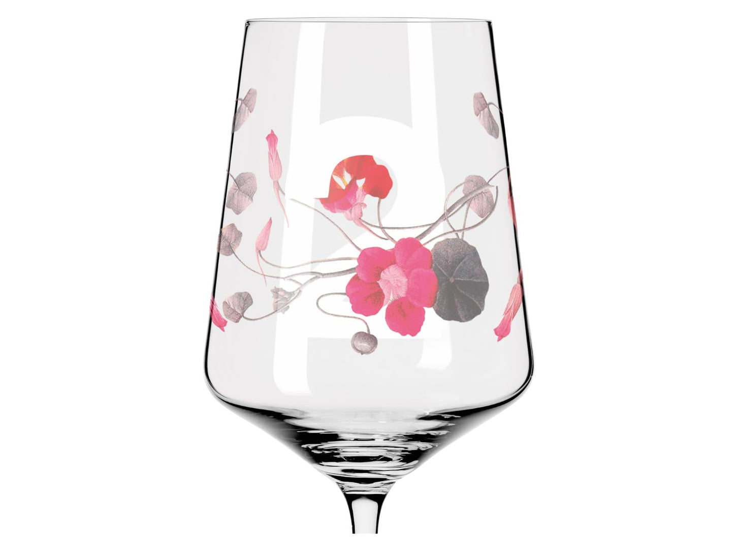 RITZENHOFF 3461002 aperitif glass 500 ml - set of 2 - series Sommersonett No. 2, 2 pieces with flower motif - Made in Germany