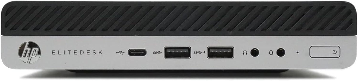 HP EliteDesk 800 G4 PC Mini Computer Intel i5-8400T RAM 16GB DDR4 SSD 240GB Windows 11 Professional (Generalüberholt)