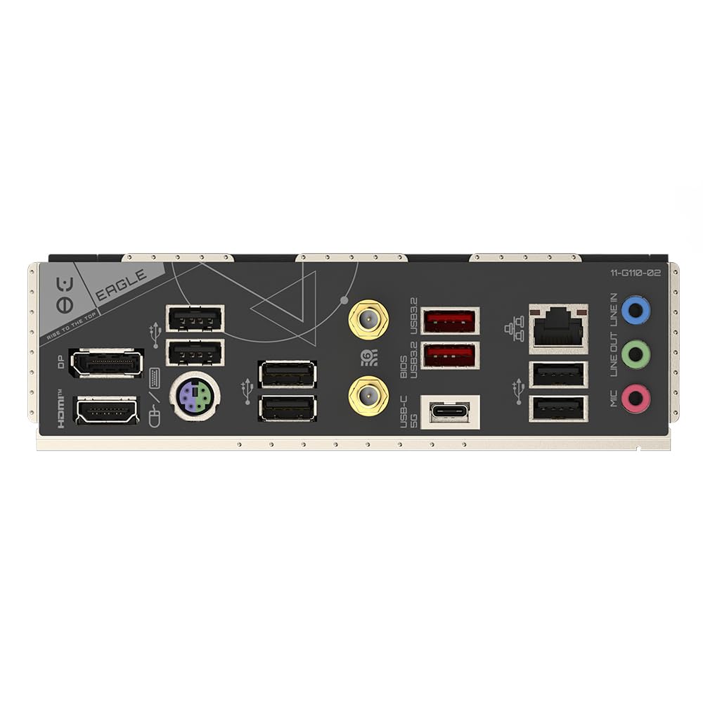 Placa de bază GIGABYTE B650 Eagle AX - Seria AMD Ryzen 9000, VRM cu 12+2+2 faze, până la 7600 MHz DDR5 (OC), 1xPCIe 5.0 + 2xPCIe 4.0 M.2, GbE LAN, WiFi 6E, USB 3.2 Gen 2
