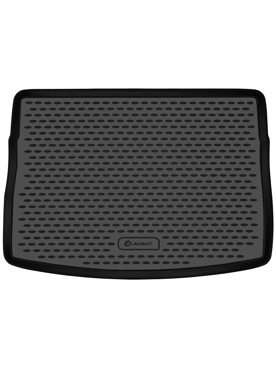 Element Premium Antirursch Kofferraummatte Laderaumwanne compatibilă cu Cupra Leon (I) | 2020 -> | 5 Uși | poziție superioară a podelei de încărcare | 100% mată antiderapantă perfect adaptată pentru mașină - EXP.CARA68175V12
