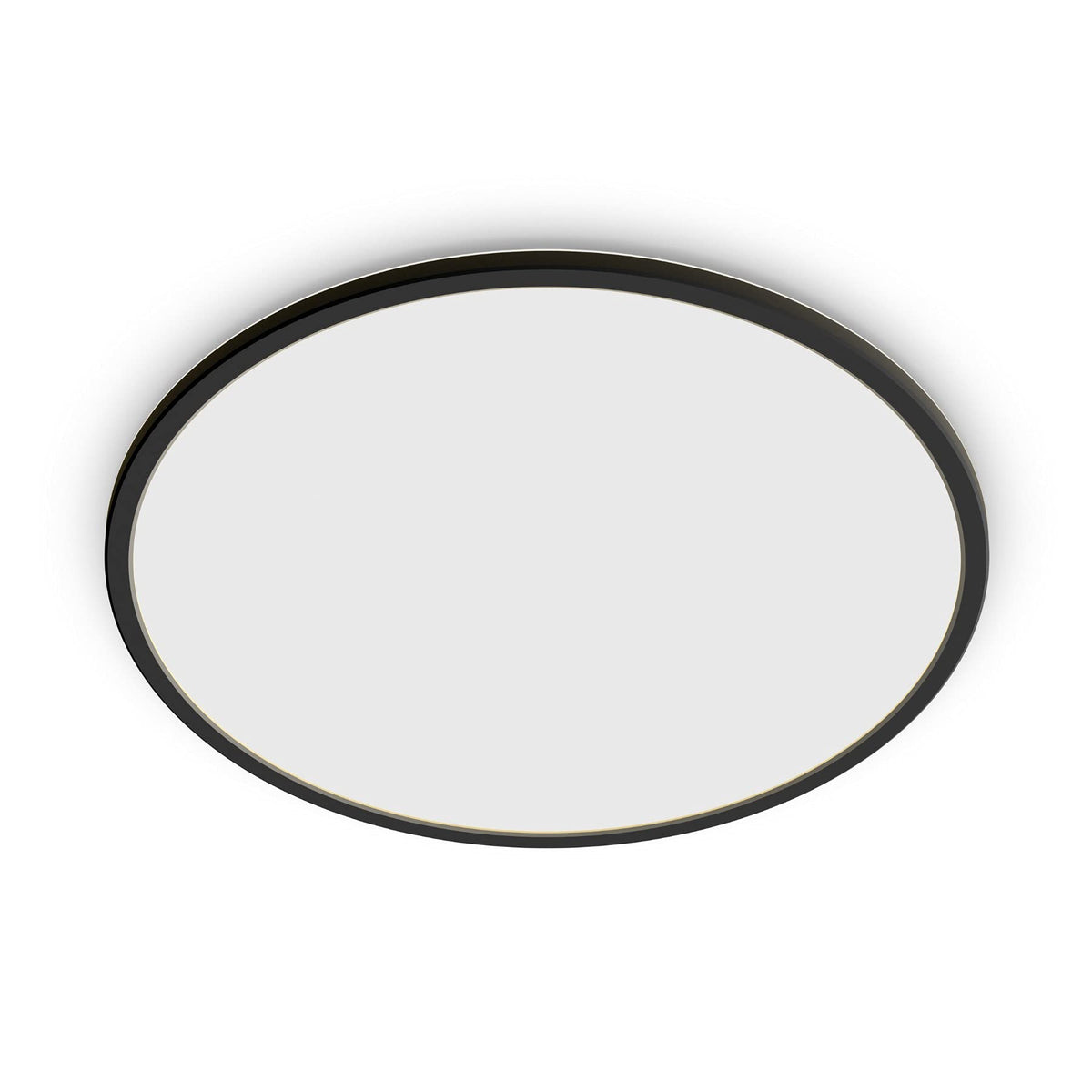 PHILIPS LED SceneSwitch Lumină de tavan (22 W), 3 niveluri de luminozitate, lumină caldă, iluminat de interior economic cu EyeComfort, negru, 43 cm - 929002666901
