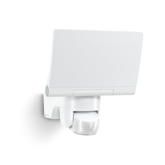 Steinel LED spotlight XLED Home 2 SC Connect, 180° motion detector, 13.8 W, smart wall spotlight, fully swiveling, 3000 K, 1550 lm, white - 065454