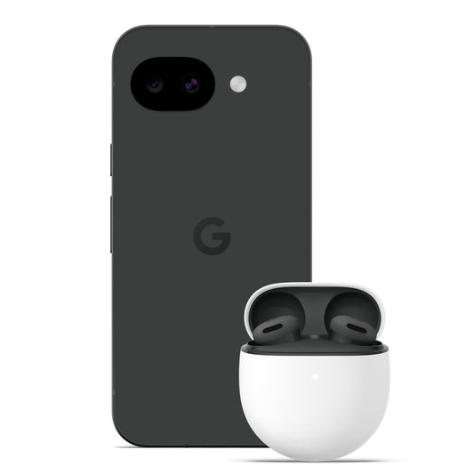 Google Pixel 10a 128GB Obsidian + Buds 2a - Hazel - GA09604-GB