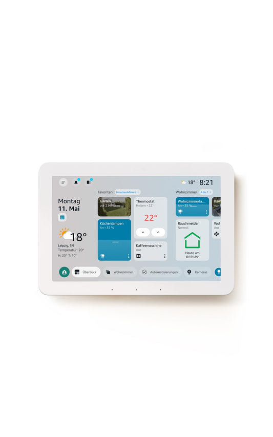 Amazon Echo Hub, Smart Home Control Panel (8 inches). Experience a revamped user interface with customizable options and Alexa+. Compatible with thousands of devices. - G6A87E