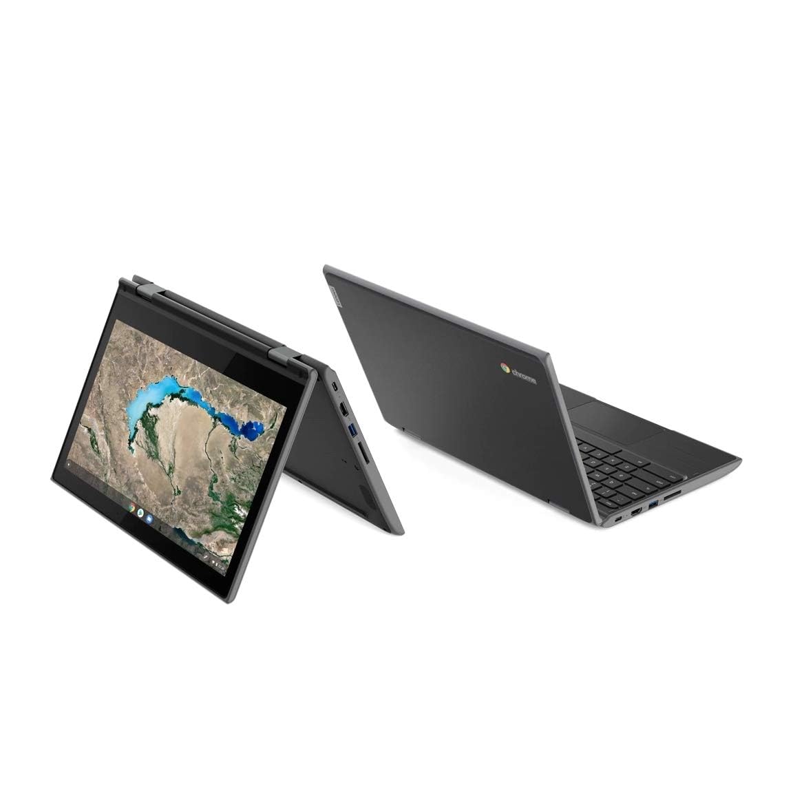 Lenovo Chromebook 300e 2 in 1 Touchscreen Laptop, 11.6 Inch (1366x768), AMD A4-9120C, 4GB RAM, 32GB SSD, Japanese Keyboard, Chrome OS (Refurbished)