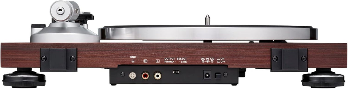 Audio-Technica LPW50BTRW Platan turntable fără fir cu acționare prin curea palisandru - AT-LPW50BTRW