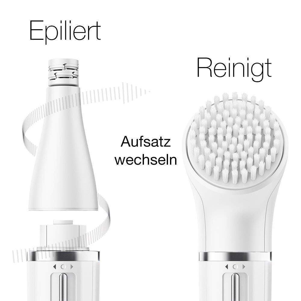 Braun FaceSpa Epilator facial pentru femei, 851v, Alb/Bronz - 81581331