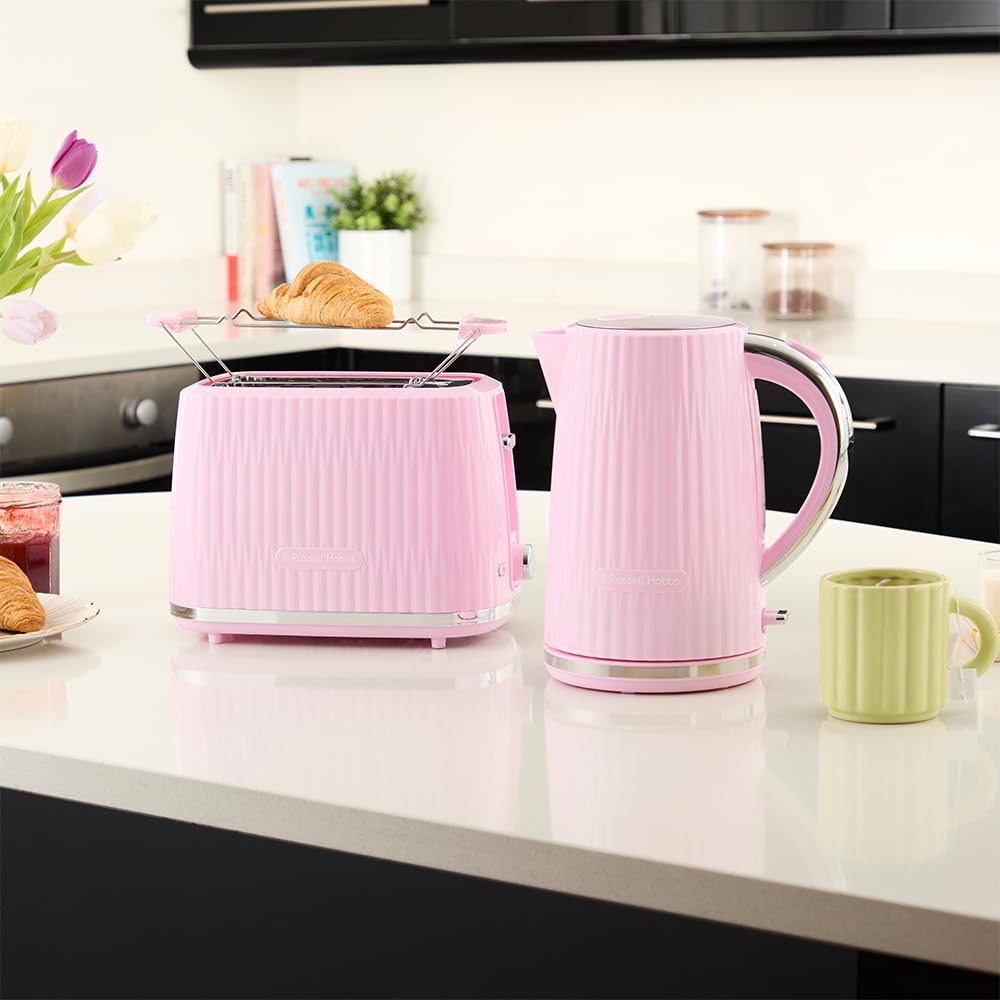 Russell Hobbs Fierbător de apă, 1,7 l 2400 Watt, Eden Zmeură 27362-70