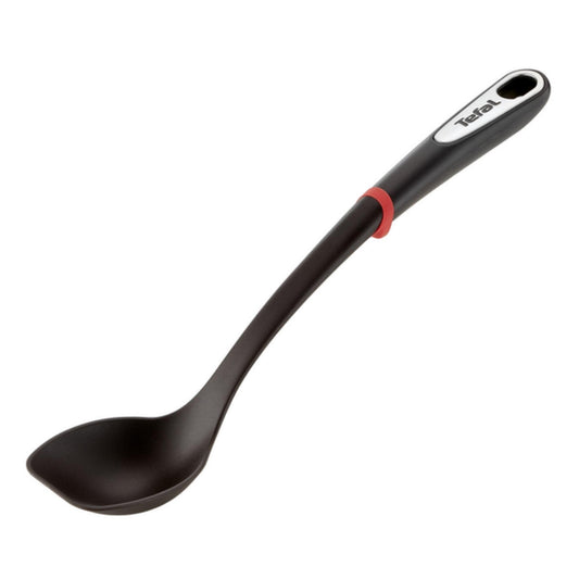 Tefal Ingenio K20605 (Serving) Spoon | 40 cm | Plastic | Dishwasher safe | Heat resistant up to 230 °C | Black, 39.6 x 9.2 x 5.5 cm - K2060514