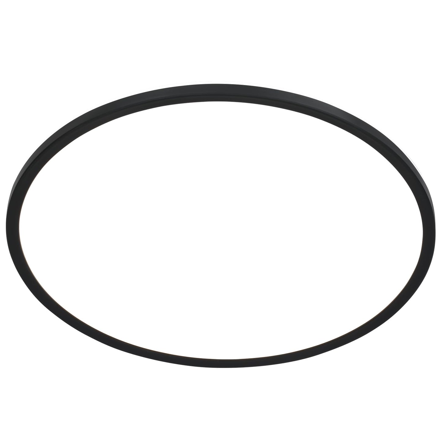 BRILONER - LED ceiling lamp with indirect light, flat, neutral white light color, lamp, ceiling light, living room lamp, LED panel, kitchen lamp, ceiling lighting, 42x2.9 cm, black - 7157-415