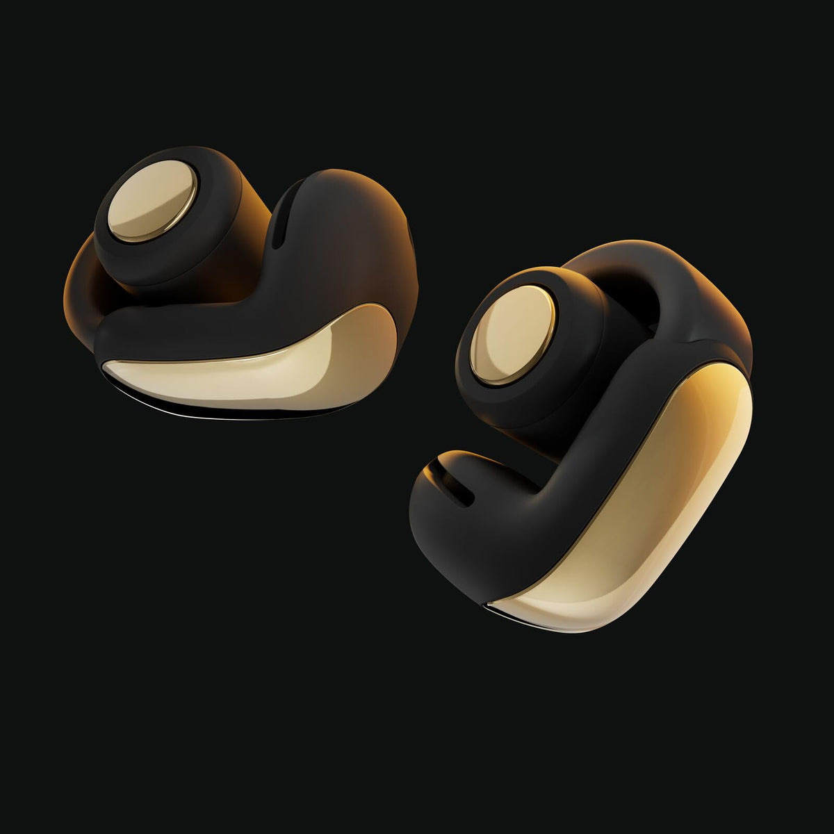 Bose Ultra Open Earbuds with Bluetooth and OpenAudio technology, Clip On headphones, wireless Open Ear Earbuds, immersive audio, up to 48 hours battery life, Desert Gold - Limited Edition - 881046-0100