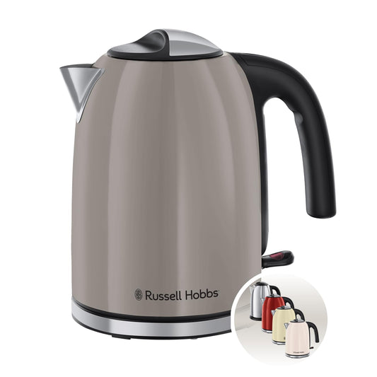 Russell Hobbs Colours Plus Mocha Kettle, 1.7 l, 2400 Watt - 28511-70