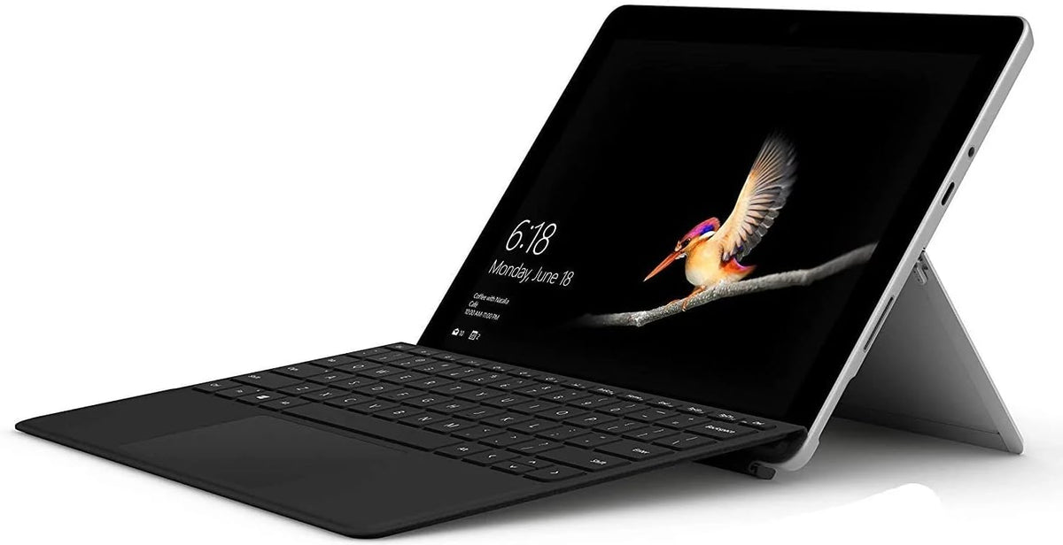 Microsoft Surface Go 2 Touchscreen Laptop, 10.5 Inch FHD (1920 x 1280), Intel Core m3-8100Y, 8GB RAM, 128GB SSD, White, Japanese Keyboard, Windows 11 Pro (Refurbished)