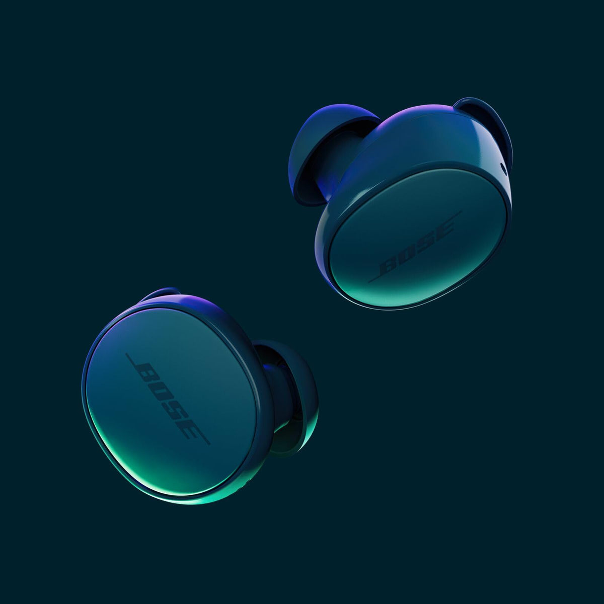 Căști Bose QuietComfort wireless cu anulare a zgomotului, căști Bluetooth Lifestyle pentru sport și multe altele cu anulare activă a zgomotului, până la 8,5 ore de viață a bateriei, albastru crepuscul - ediție limitată - 888507-0400