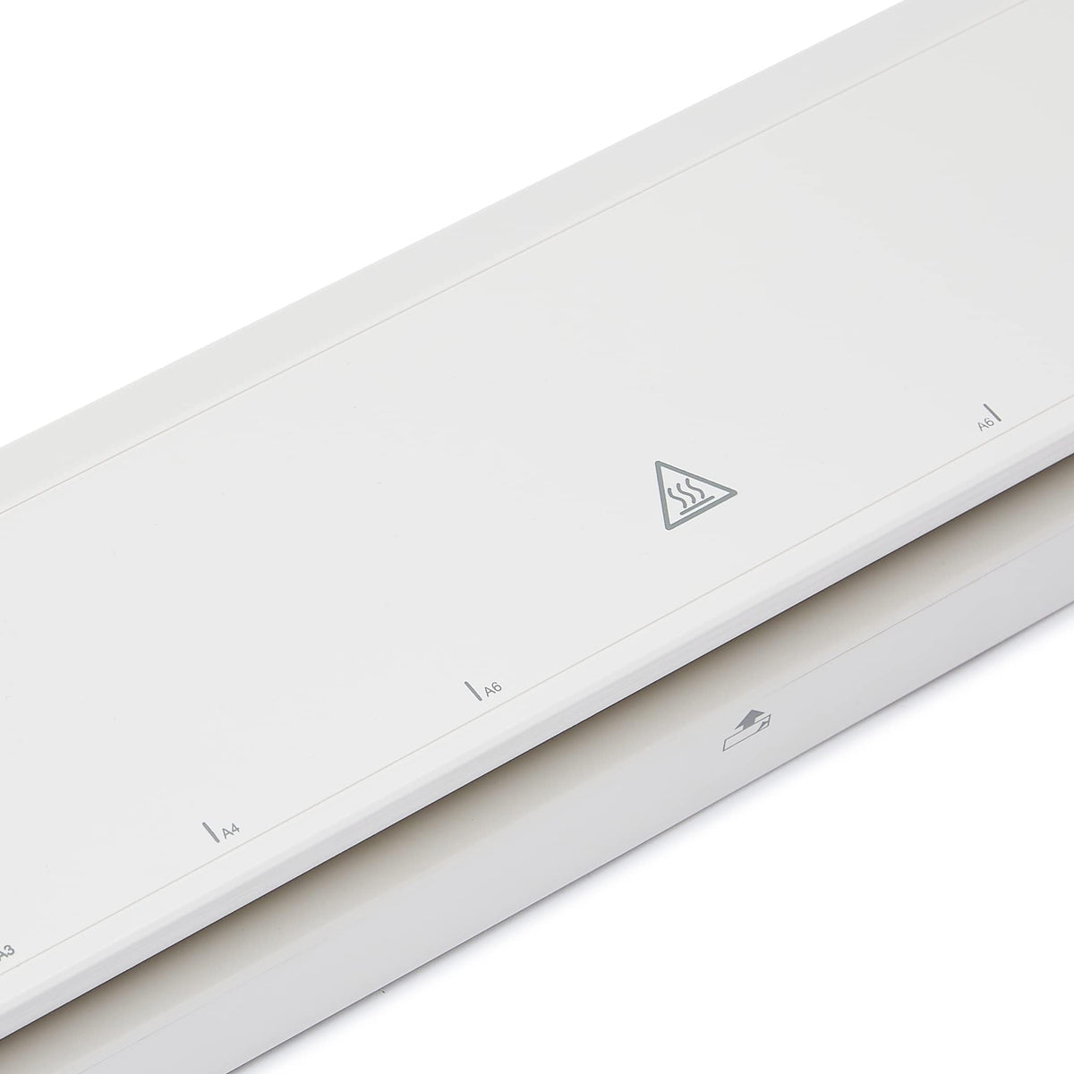 Amazon Basics Laminating Machine A3 Format, White, Including 20 Laminating Pouches - BS1-WHT-TW