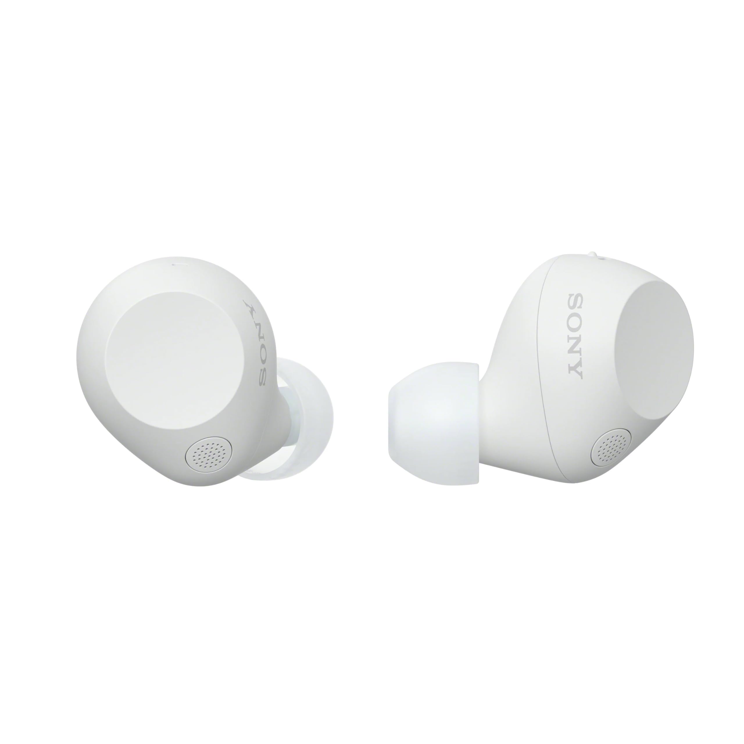 Sony WF-C710N - Truly Wireless Noise Canceling Earphones, lightweight, touch operation, multipoint connection, IPX4, up to 40h battery, quick charging, iOS and Android compatible, white - WFC710NW.CE7