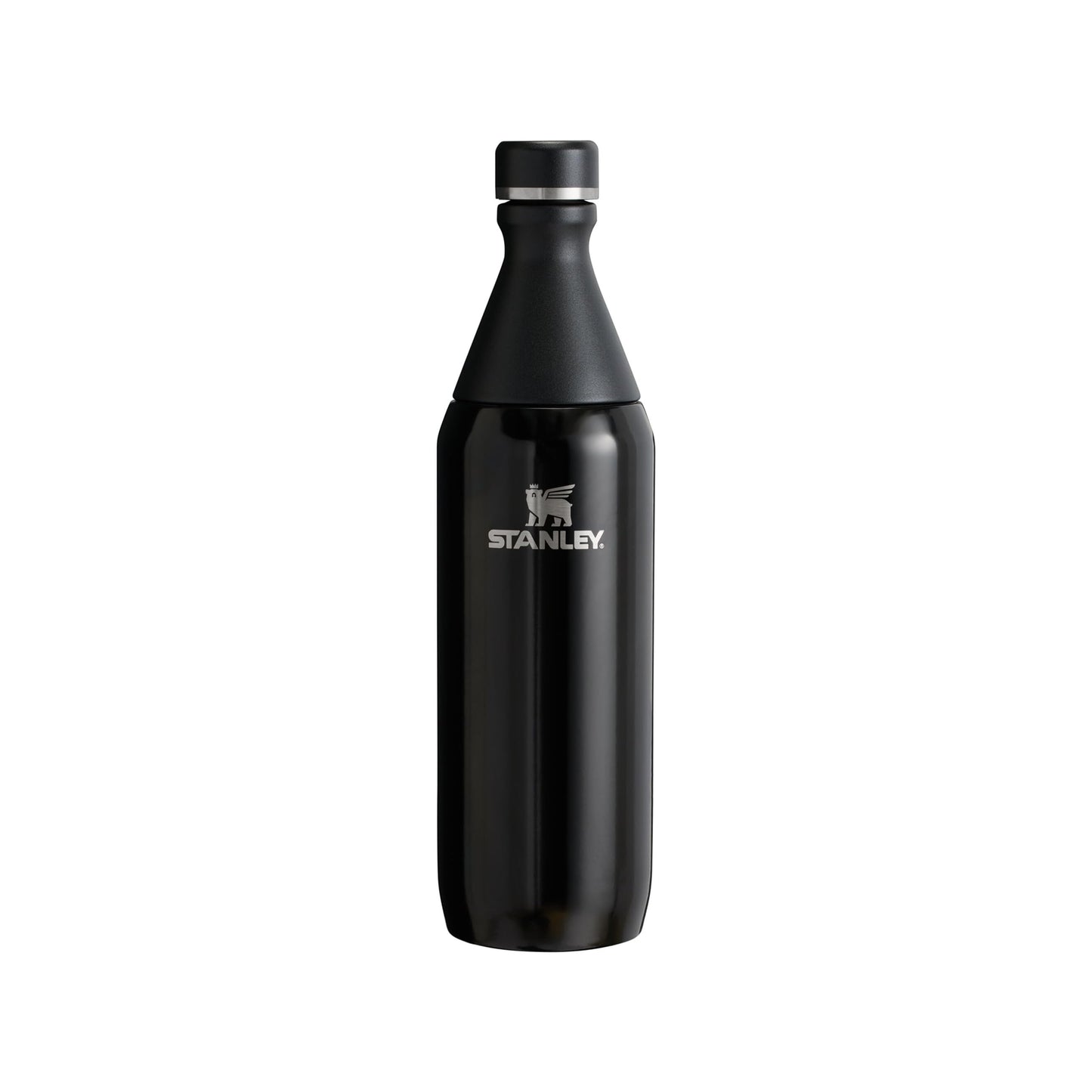 Stanley 1913 All Day Slim Drinking Bottle 0.6L - Black - 10-12069-024