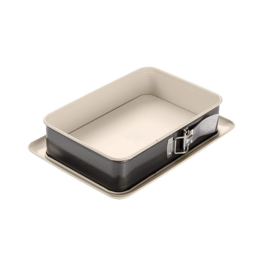 Dr. Oetker rectangular springform pan with leak-proof base 28 cm Baking Trend – baking pan with ceramic-reinforced non-stick coating, heat-resistant up to 230°C, leak-proof - 4860
