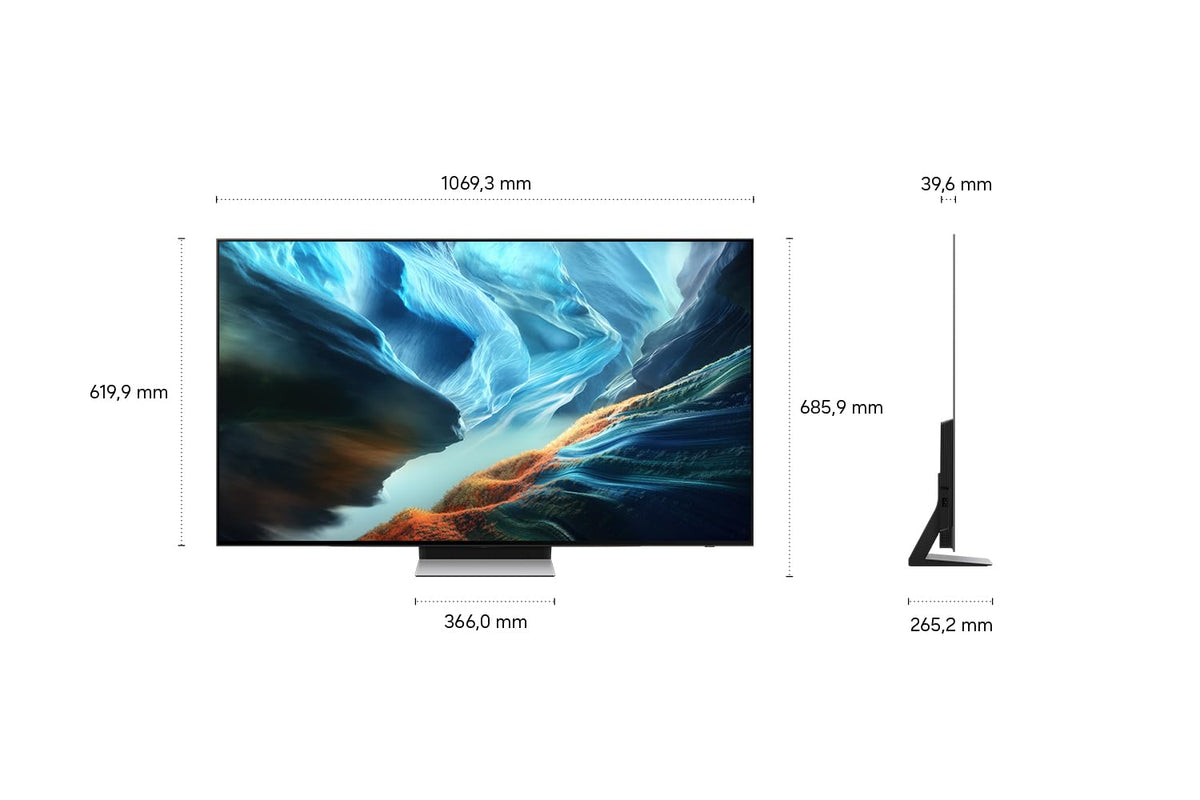 Samsung OLED S90H 4K 48 Inch (121 cm), UHD TV, Smart AI TV - GQ48S90HAE