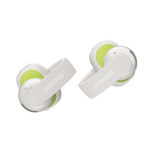 Bose Sport Open Earbuds – căști wireless, cu prindere, încărcare USB-C, până la 22 de ore de redare, rezistente la transpirație, IP54, potrivite pentru antrenamente, microfoane pentru apeluri clare, alb fumuriu - 901149-0020