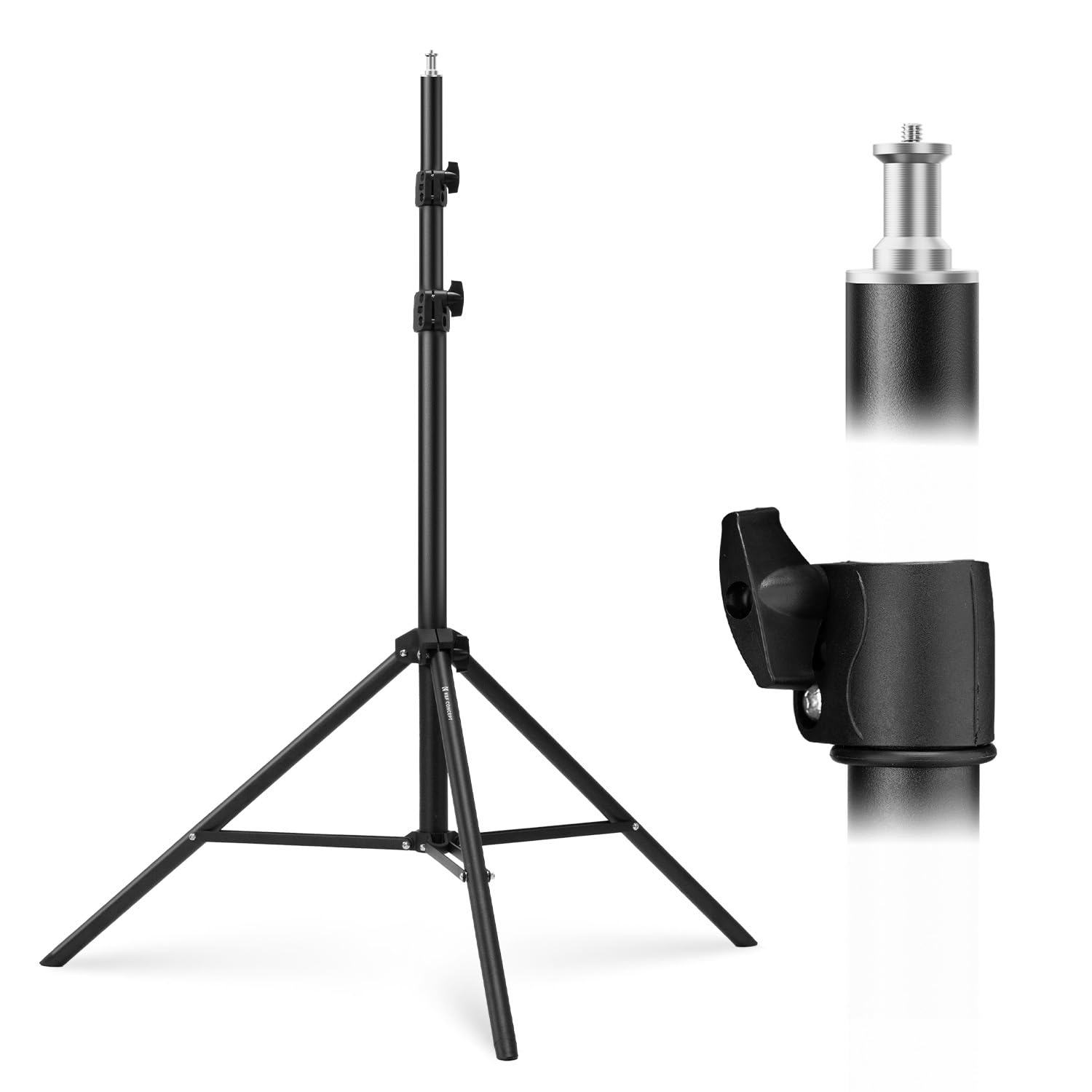 K&F CONCEPT 280CM Metal Photography Light Stand with Universal 1/4" Srew - KF34.043