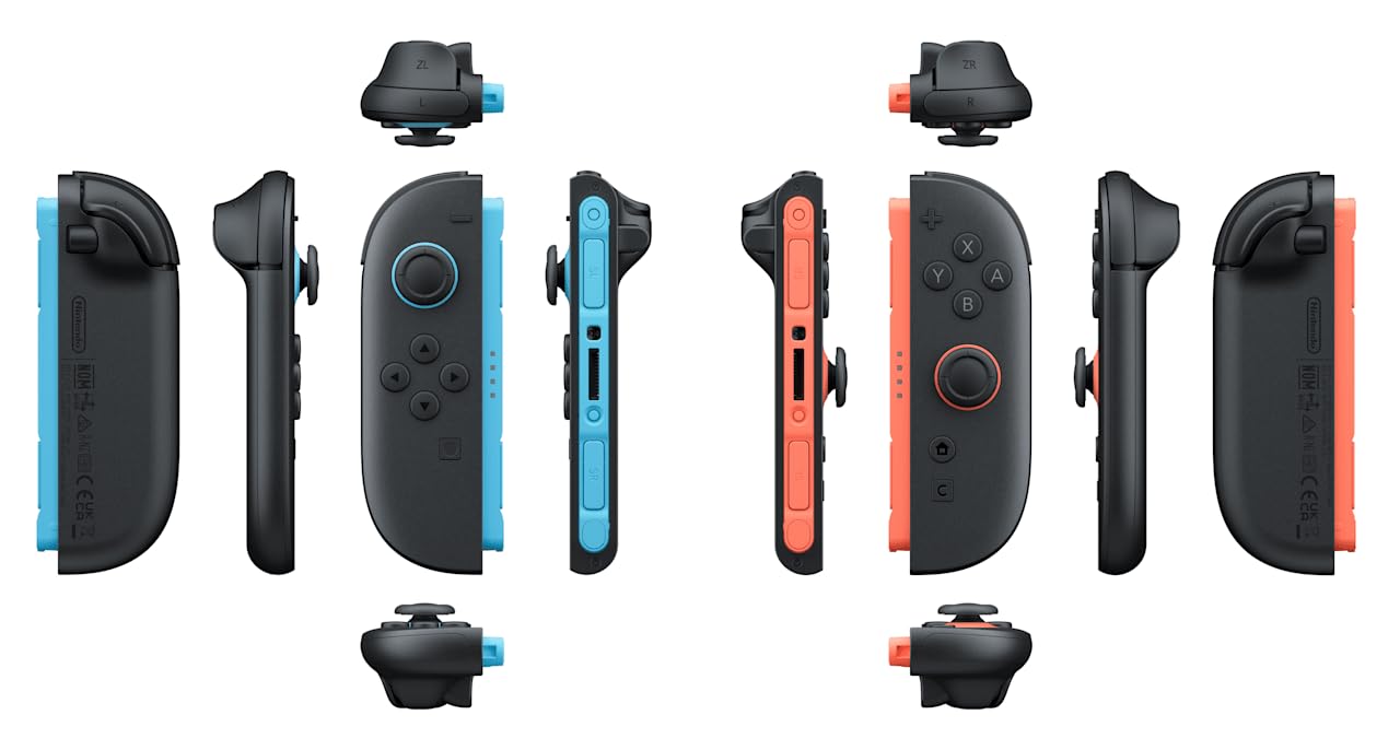 Nintendo Joy-Con 2 set of 2 (light blue-light red) - 045496321413