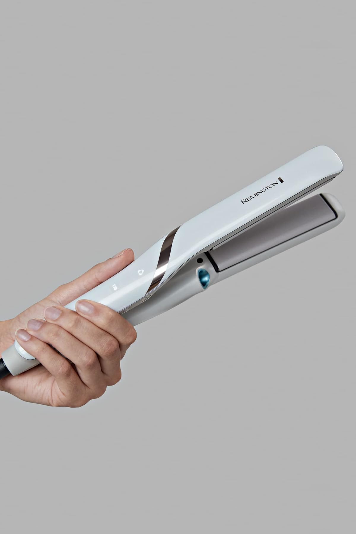 Remington Straightener [Test Winner] Hydraluxe Pro (Mist Technology "Hydracare" for long-lasting results without heat damage, moisture-retaining ceramic coating) Hair Straightener S9001 - 45704560100