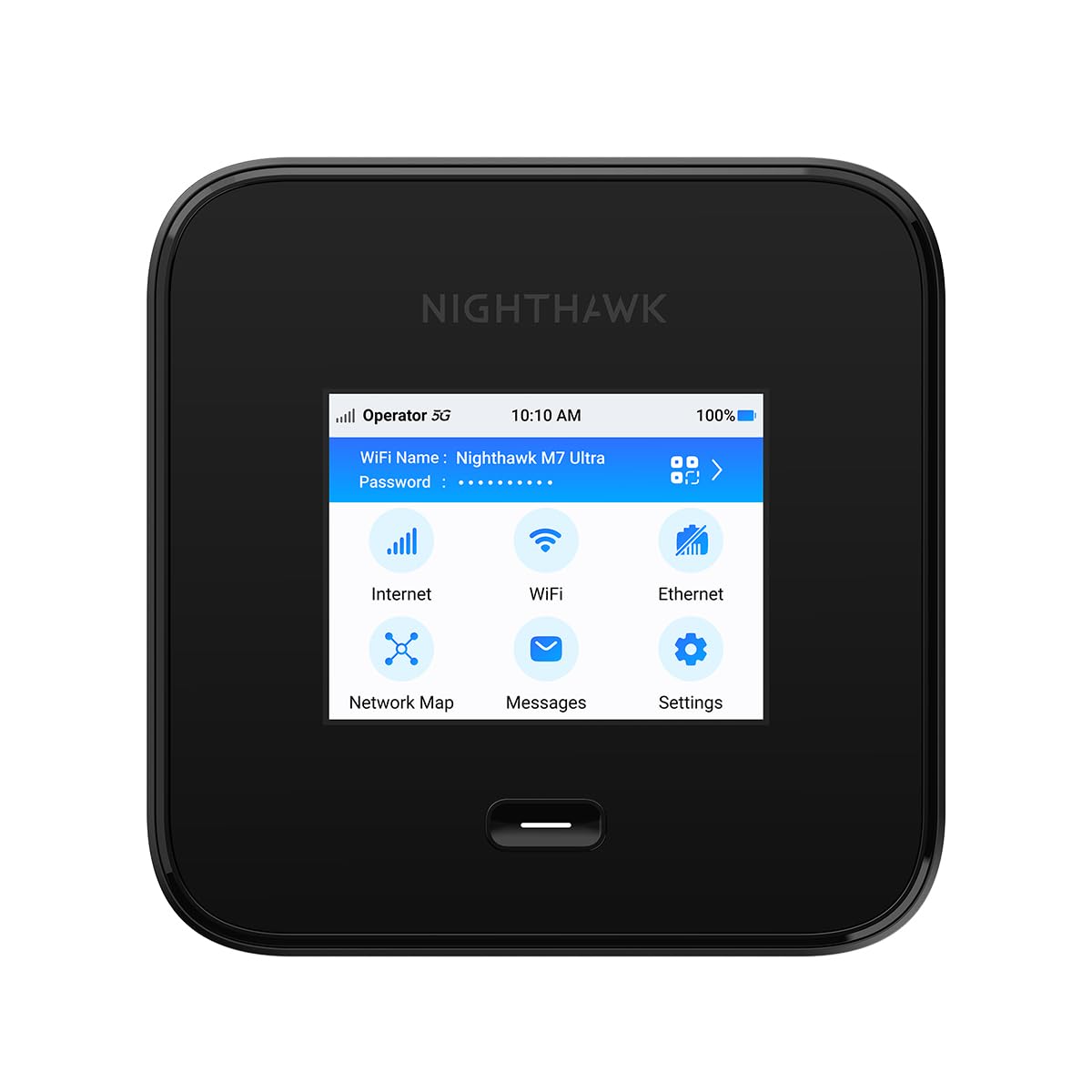 NETGEAR Nighthawk M7 Pro Router WLAN Mobil 5G, WiFi 7, până la 5,8 Gbit/s