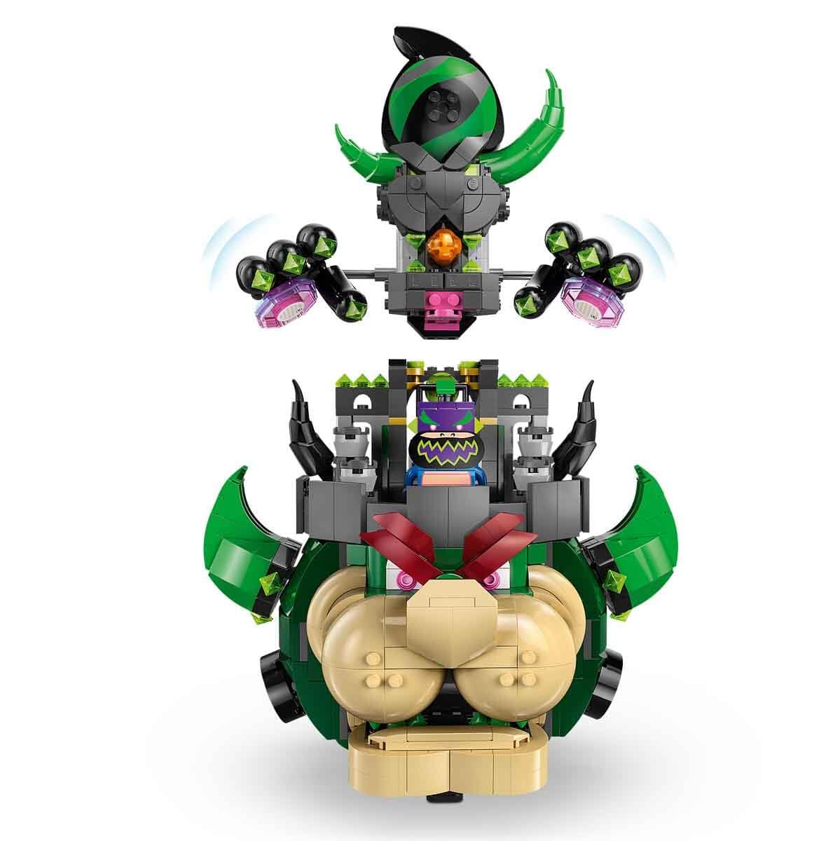 LEGO Super Mario Prince Florian & Castle Bowser - Interactive toy with 4 figures - Pink Yoshi & stand for playing and displaying - Gamer gift for boys and girls aged 9 and up - 72042