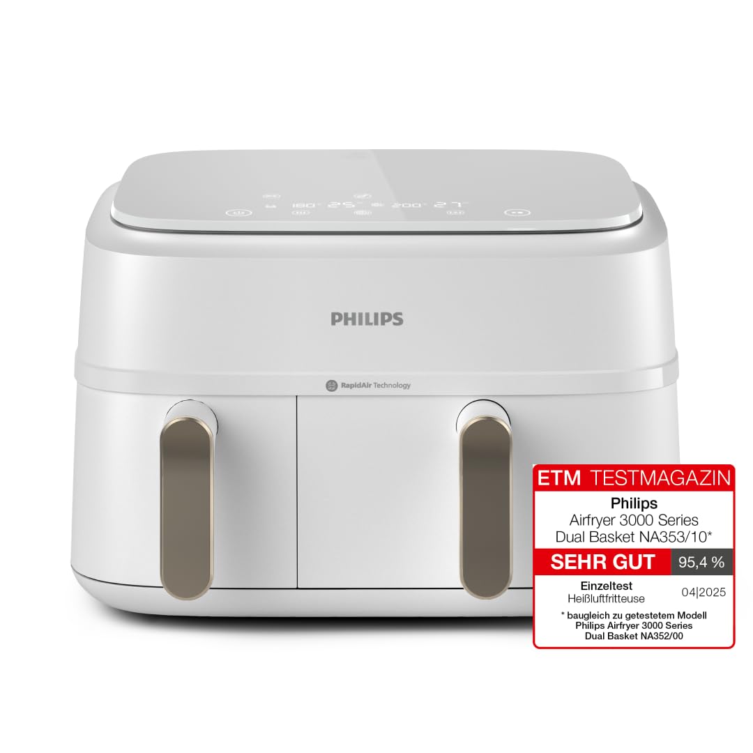 Philips Airfryer 3000 Series Dual Basket
