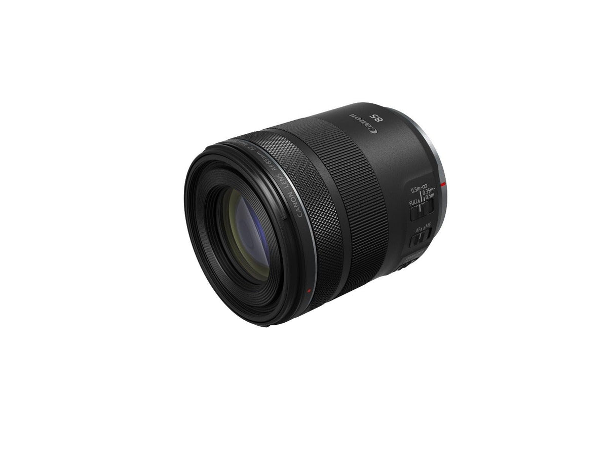 Canon RF 85mm F2 Macro is STM Portrait Lens for Canon EOS R Series (0.5x Macro Magnification, 5-Stop Image Stabilizer, 9-Blade Iris Diaphragm, Quiet STM Motor, Wide Angle Lens) Black