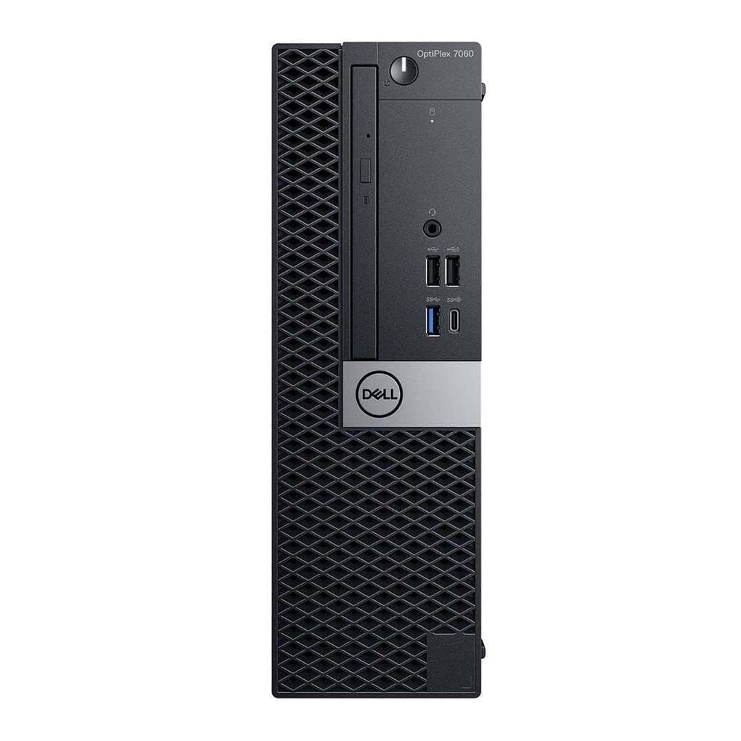 Dell Optiplex 7060 SFF Desktop PC, Intel Core i5-8500, 16 GB RAM, 512 GB SSD, WLAN, Bluetooth, US layout, Windows 11 Pro (refurbished)