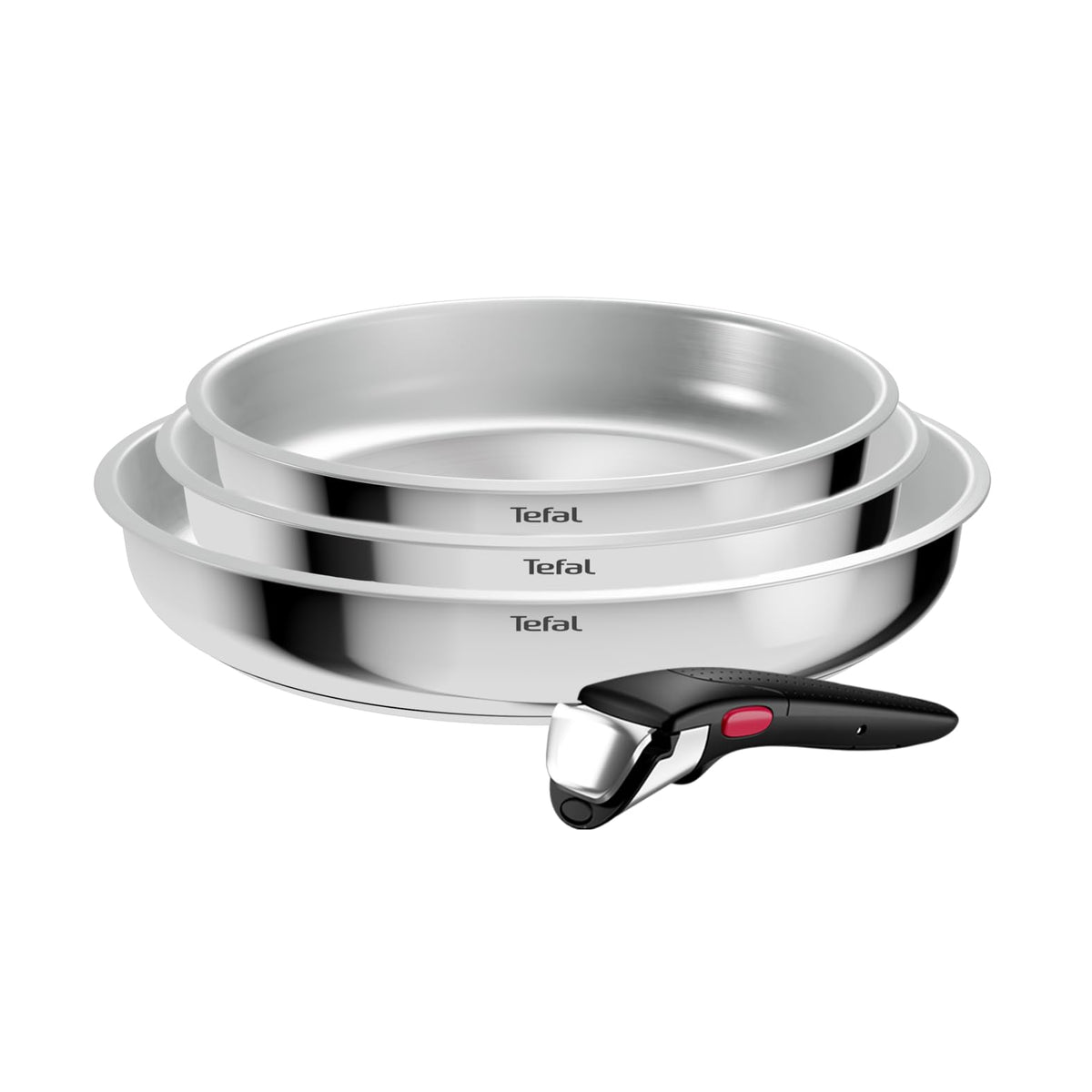 Set de tigăi Tefal Ingenio Comfort Max 4 piese, neîntărit - L968S434