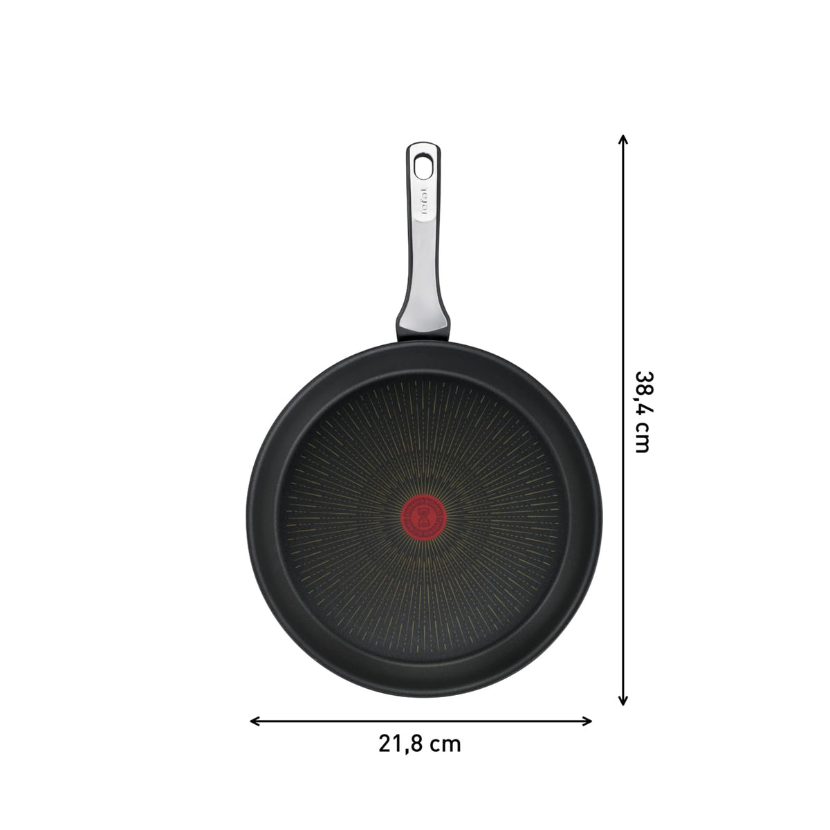 Tefal Unlimited Frying Pan 20 cm, Aluminum Pan Induction with Non-Stick Coating, Thermo-Signal for Ideal Cooking Temperature, Suitable for All Heat Sources, Made in France, G25902