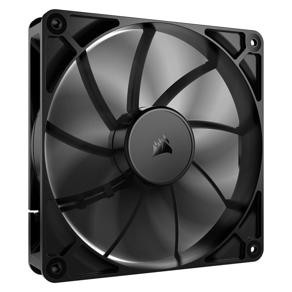 CORSAIR RS140 ventilator PWM de 140mm – pachet dublu, negru - CO-9050191-WW