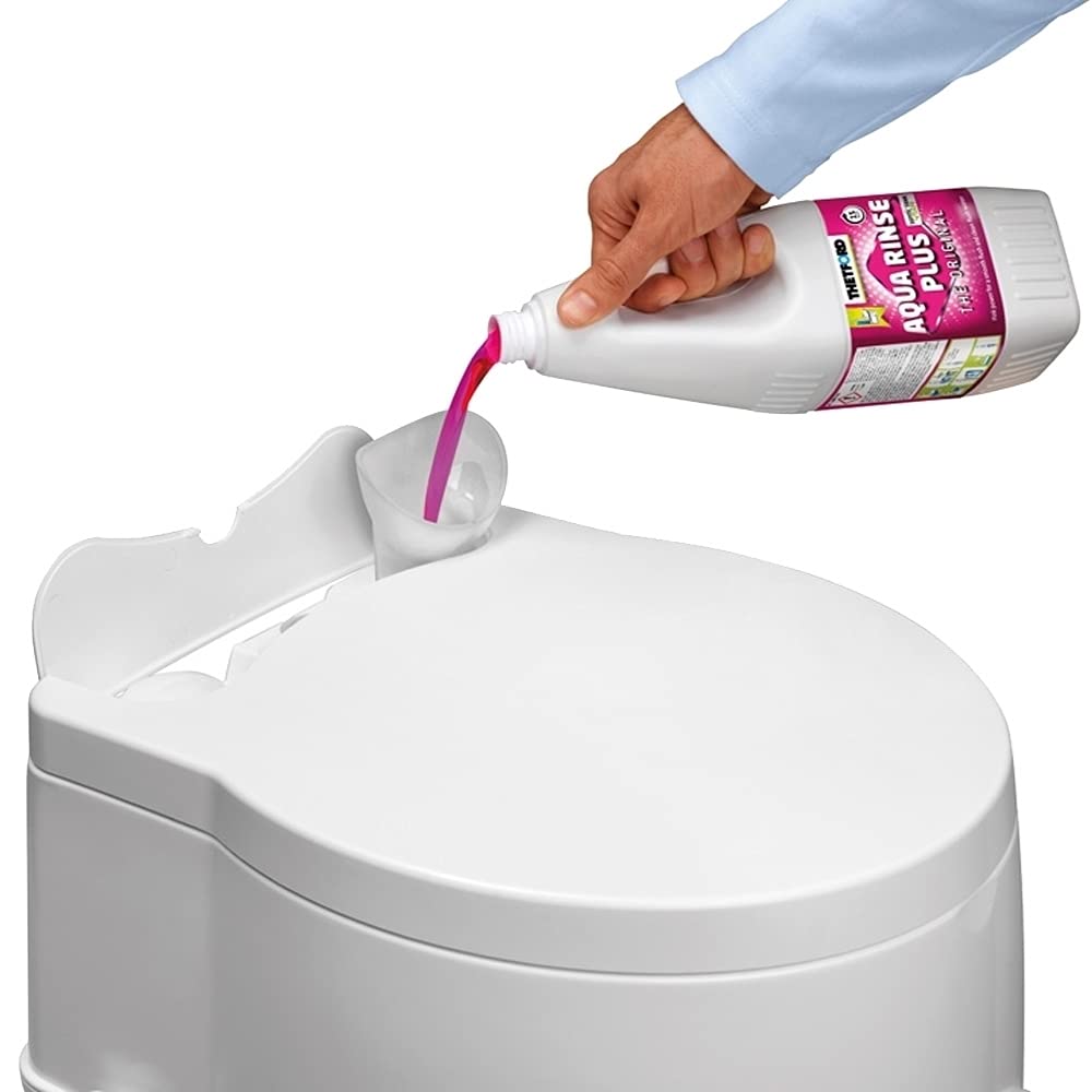 Thetford 92306 Porta Potti 565E (Elektric) Toaletă portabilă, Alb-Gri, 448 x 388 x 450 mm