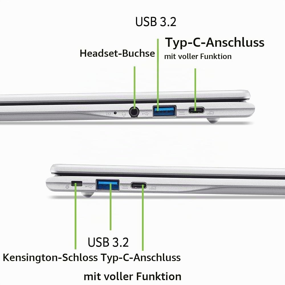 Acer Chromebook 315 | Laptop | Kompanio 540 | 4GB | 64GB | without power supply